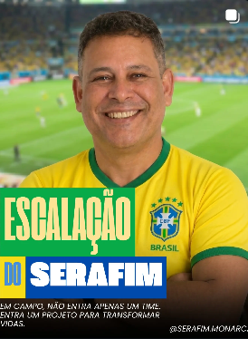 Publicação do Serafim no Instagram