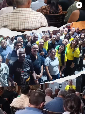 Publicação do Serafim no Instagram